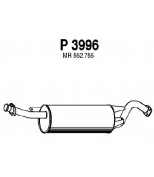 FENNO STEEL - P3996 - Глушитель средний MITSUBISHI PAJERO SPORT 2.5 TD 02-